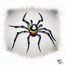 Spider tattoo design idea