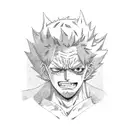 Donquixote Doflamingo One Piece character tattoo design idea