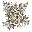 this too shall pass written tattoo design idea
