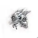 psycho mantis tattoo design idea