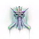 psycho mantis tattoo design idea