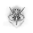 psycho mantis tattoo design idea