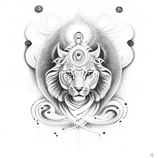 shiva kundalini tattoo design idea