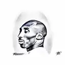Kobe Bryant  tattoo design idea