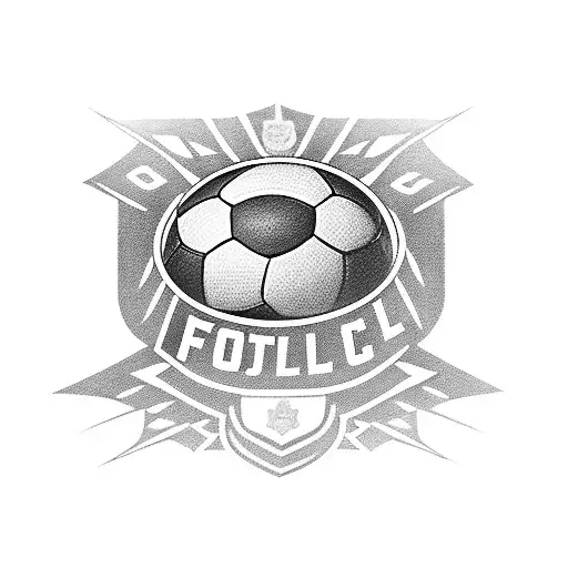  football, border guard, border, coach, whistle, goal, tattoo design idea