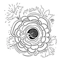 Venus flytrap  tattoo design idea