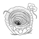 Venus flytrap  tattoo design idea