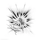 Venus flytrap  tattoo design idea