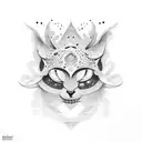 پری رخ tattoo design idea