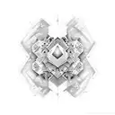 پری رخ tattoo design idea