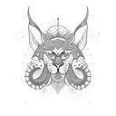 پری رخ tattoo design idea