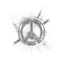 passion and peace  tattoo design idea