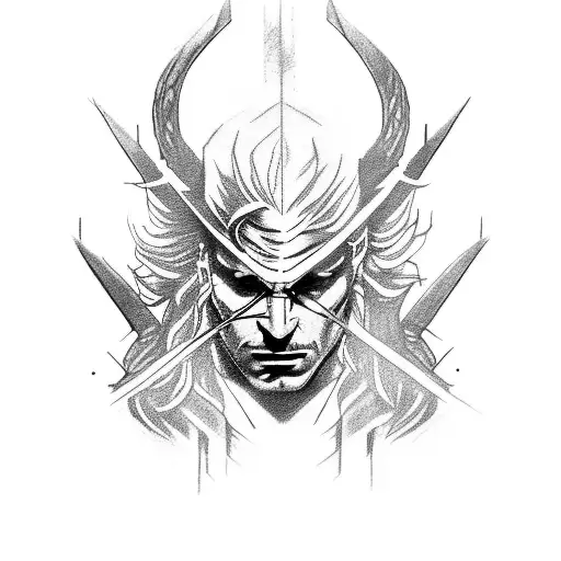 tattoo slave with Harry Potter, The Witcher, dc comics, lord of the Rings, and gaming elements tattoo design idea