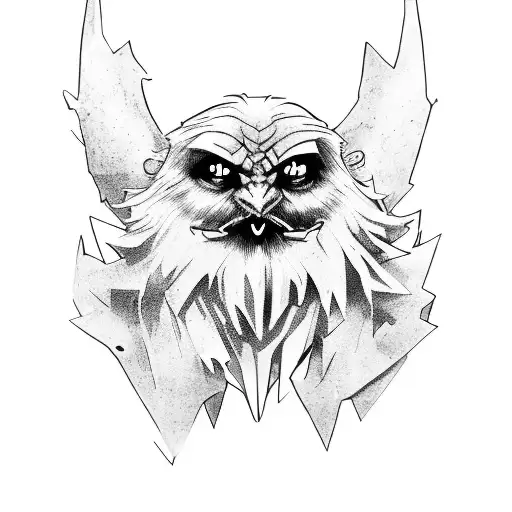  Harry Potter, The Witcher, dc comics, lord of the Rings, and gaming elements tattoo design idea