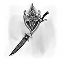 Sword tattoo design idea
