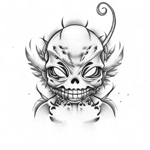 voodoo doll  tattoo design idea
