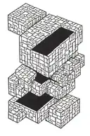 rubik tattoo design idea