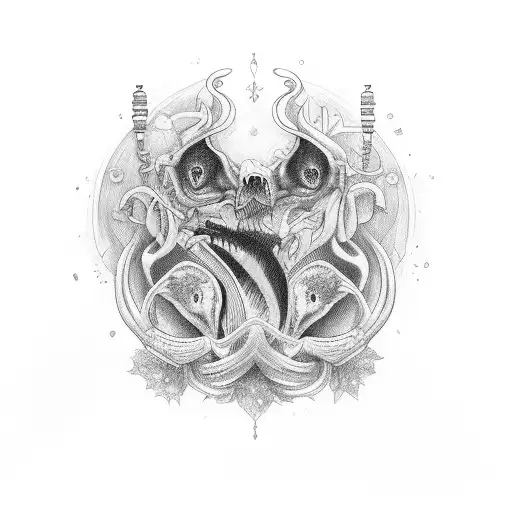 life choices mixed with two names Ksenia and alina tattoo design idea