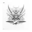 espada longa  tattoo design idea