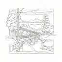 Passed Alger Brook Road, I'm over the bridge A minute from home but I feel so far from it tattoo design idea