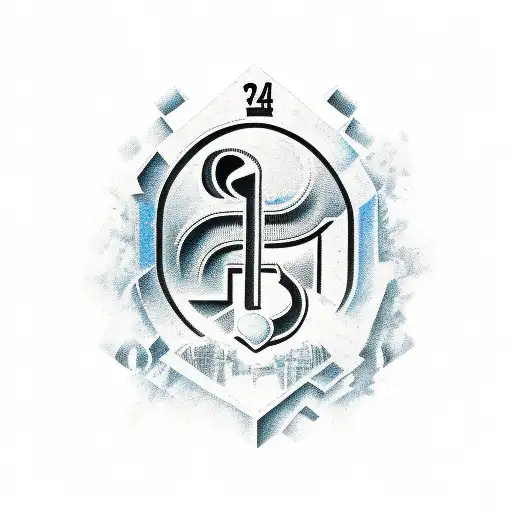 19 14 18 numbers  tattoo design idea