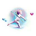 cupid tattoo design idea