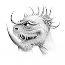 Kim pine tattoo design idea