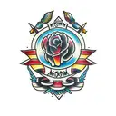 Mom tattoo design idea