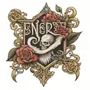 psalm 23 tattoo design idea