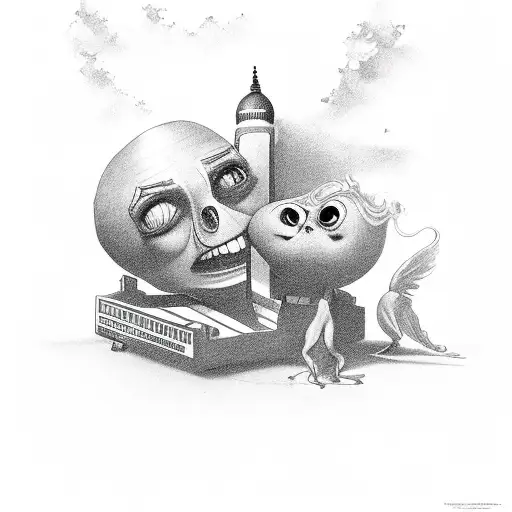 cinema paradiso movie tattoo design idea