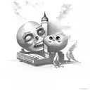 cinema paradiso movie tattoo design idea