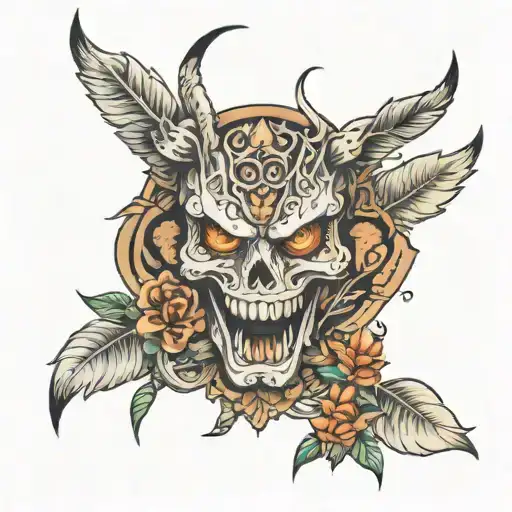 costume tattoo design idea