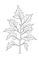 oaktree tattoo design idea