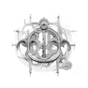 Asclepius tattoo design idea