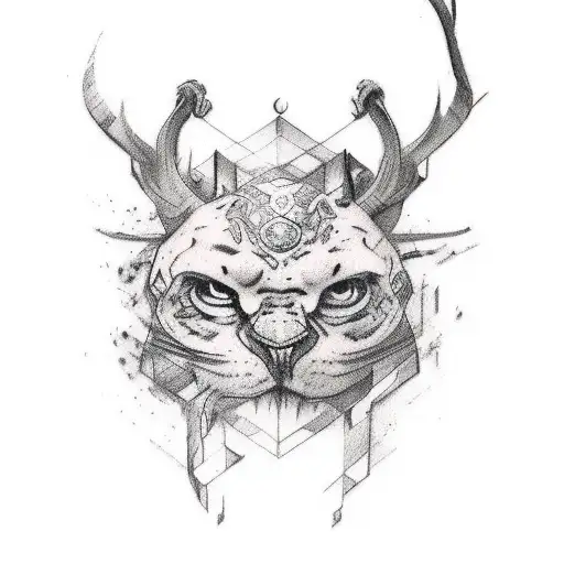 Masculine tattoo that no one has ever seen before for the back tattoo design idea