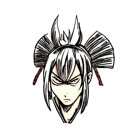 Samurai tattoo design idea