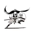 Samurai tattoo design idea