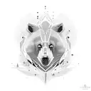 Brother Bear tattoo design idea