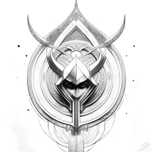 Heimdall tattoo design idea