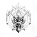 Heimdall tattoo design idea