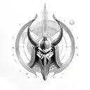 Heimdall tattoo design idea