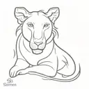 Sonam simba name tattoo tattoo design idea