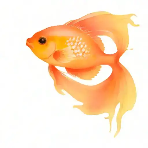 just keep swimming tattoo design idea