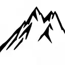 Busch light mountains tattoo design idea