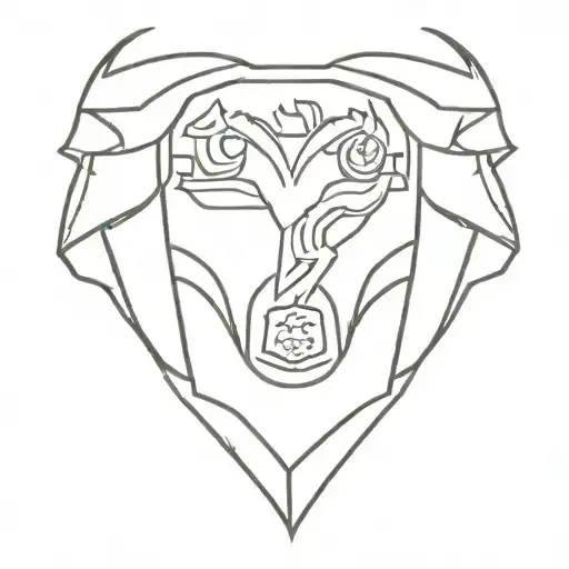 Manchester United devil wearing a Manchester United jersey  tattoo design idea