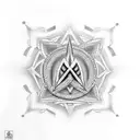 Ankh Symbol tattoo design idea