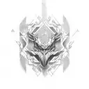 Existencial crisis tattoo design idea