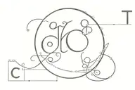 CT initials in elements on periodic table  tattoo design idea