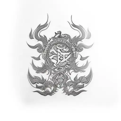 romania tattoo design idea