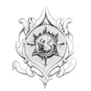 romania tattoo design idea